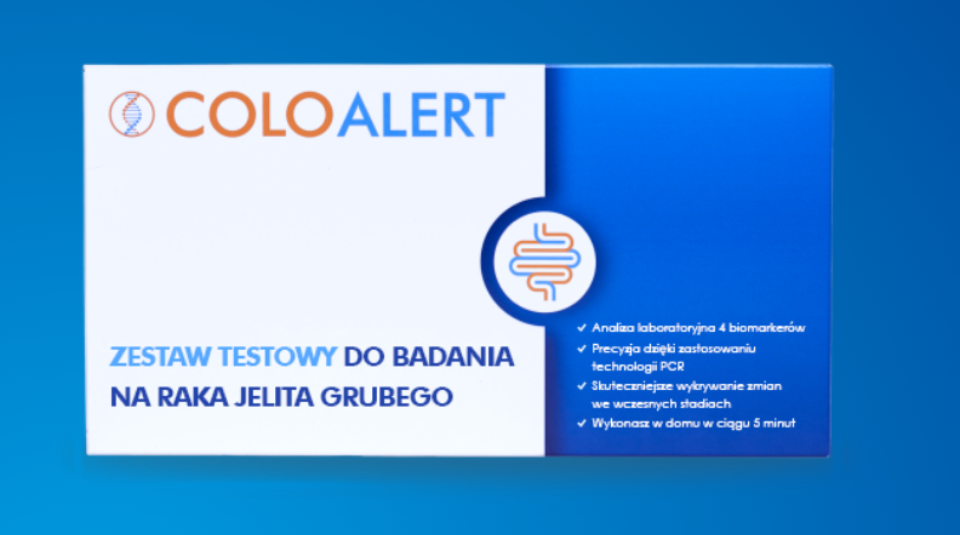 ColoAlert - zestaw testowy do badania jelita grubego